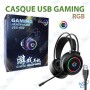 copy of copy of Casque Gamer LED avec Micro + Adaptateur Jack