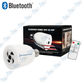 💡 Ampoule LED Bluetooth avec haut-parleur intégré E27 – Lampe musicale RGB avec télécommande