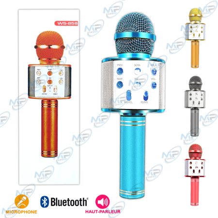 Micro Karaoké Bluetooth WS-858