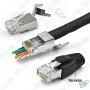 🔌 Connecteur RJ45 Cat7 blindé – Fiche Ethernet haute vitesse (vente à l’unité)