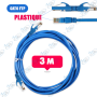 🔌 Câble Réseau Ethernet Cat6 FTP 3m – Cordon RJ45 Blindé Haute Vitesse