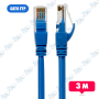 🔌 Câble Réseau Ethernet Cat6 FTP 3m – Cordon RJ45 Blindé Haute Vitesse