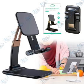 📱Support Téléphone Bureau Pliable L311 – Support Smartphone Réglable Compact et Stable