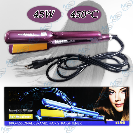 💇‍♀️Fer à lisser céramique MAXJALON 45W 450°C – lisseur cheveux professionnel