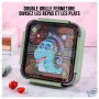 Lunch box enfant compartimentée avec couvercle hermétique