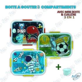 copy of copy of Boîte repas 2 étages avec couvercle et couverts (400 ml / 500 ml)