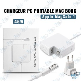 🔌 Chargeur MacBook 45W MagSafe 1 – Adaptateur Secteur pour Apple MacBook Air avec Connecteur Magnétique