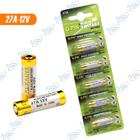 🔋 Pile 27A 12V Alcaline G.PIN – Batterie Haute Tension pour Télécommandes et Appareils Électroniques