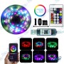 🌈 Ruban LED RGB 10M avec Télécommande – Éclairage Multicolore USB & Contrôle Smartphone