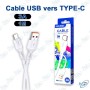 Câble USB vers Type-C KAKUSIGA 3A