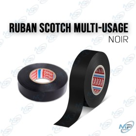 🛠️ Ruban Isolant Électrique Noir TESA – Scotch Électricien Haute Résistance
