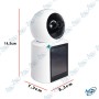 🎥 Caméra WiFi Vidéo Calling 1080P – Surveillance Intelligente avec Écran, Audio Bidirectionnel et Application iCSee