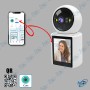 🎥 Caméra WiFi Vidéo Calling 1080P – Surveillance Intelligente avec Écran, Audio Bidirectionnel et Application iCSee
