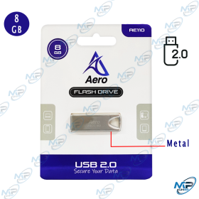 💾 Clé USB 8GB Aero Métal USB 2.0 – Flash Drive Compacte et Résistante Haute Qualité