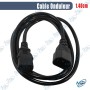 🔌  Câble Onduleur IEC C13 vers C14 – Cordon d’Alimentation 1.40m pour PC, Serveur et UPS